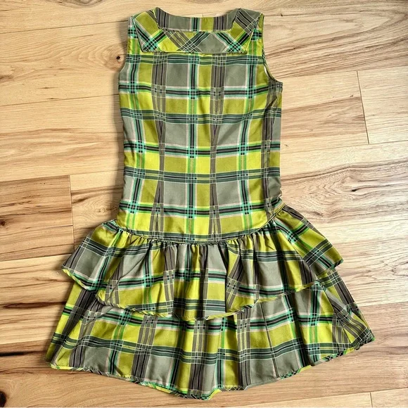 Marc by Marc Jacobs Women's Silk Sleeveless Ruffle Bottom Dress Size Small EUC - Picture 16 of 16